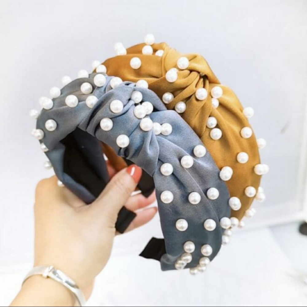Two Women Pearl Headband
